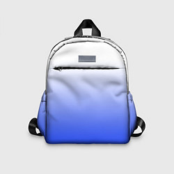Детский рюкзак Градиент бело-синий