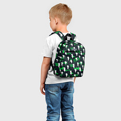 Детский рюкзак Узорчатые каракули, цвет: 3D-принт — фото 2
