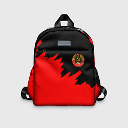 Детский рюкзак СССР красный стиль силы, цвет: 3D-принт