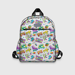 Детский рюкзак Ностальгия 90 ретро, цвет: 3D-принт
