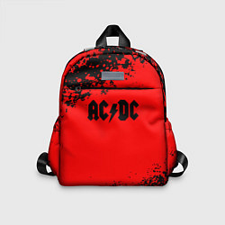 Детский рюкзак AC DC skull rock краски