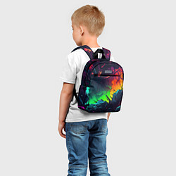 Детский рюкзак Яркие пятна абстракции, цвет: 3D-принт — фото 2