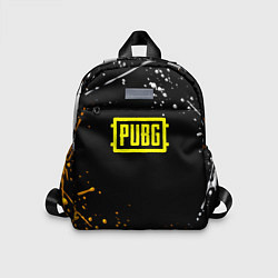 Детский рюкзак PUBG краски поля боя, цвет: 3D-принт