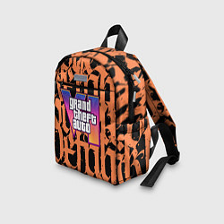 Детский рюкзак GTA 6 граффити, цвет: 3D-принт — фото 2