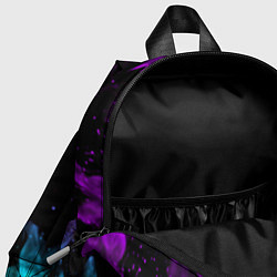 Детский рюкзак God of war неоновый шторм, цвет: 3D-принт — фото 2