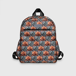 Детский рюкзак Цветочный патерн, цвет: 3D-принт