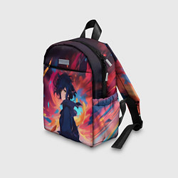 Детский рюкзак Аниме девушка и ветер, цвет: 3D-принт — фото 2