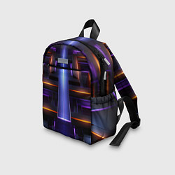 Детский рюкзак Объемная неоновая конструкция, цвет: 3D-принт — фото 2