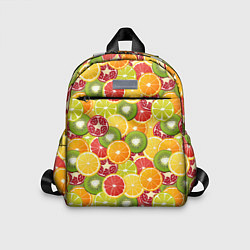 Детский рюкзак Фон с экзотическими фруктами