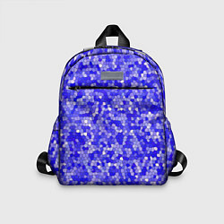 Детский рюкзак Сине голубая мозаика
