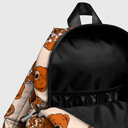 Детский рюкзак Принт мишки на мишке в свитере, цвет: 3D-принт — фото 2