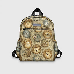 Детский рюкзак Паттерн лесной ежик, цвет: 3D-принт