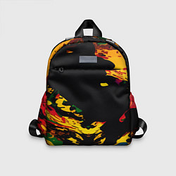 Детский рюкзак Черная абстрактная дыра, цвет: 3D-принт