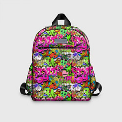 Детский рюкзак Hip Hop Graffiti, цвет: 3D-принт