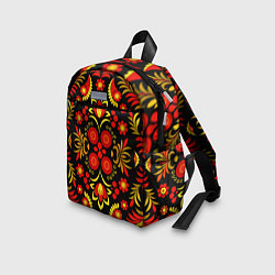 Детский рюкзак Хохломской народный орнамент - Россия, цвет: 3D-принт — фото 2