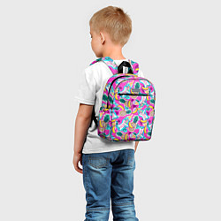 Детский рюкзак Летний танец единорога, цвет: 3D-принт — фото 2