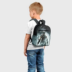 Детский рюкзак Skyrim - Dovahkiin, цвет: 3D-принт — фото 2