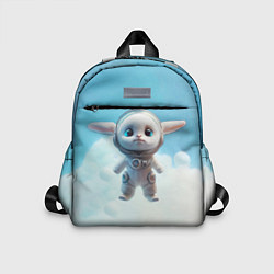 Детский рюкзак Кролик в облаках, цвет: 3D-принт