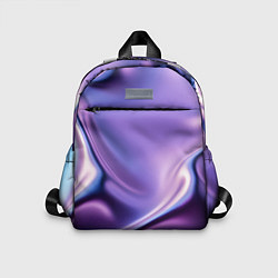 Детский рюкзак Голография - изгибающийся металлический фиолетовый