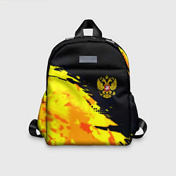 Детский рюкзак Имперский герб россии краски