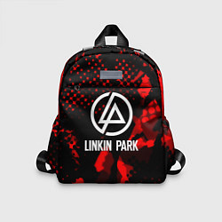 Детский рюкзак Linkin park краски текстуры