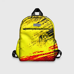 Детский рюкзак Borussia color краски спорт, цвет: 3D-принт