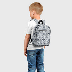 Детский рюкзак Греб России паттерн, цвет: 3D-принт — фото 2