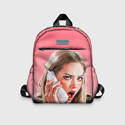 Детский рюкзак Мем блондинка из фильма Дрянные девчонки, цвет: 3D-принт