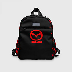 Детский рюкзак Mazda краски красные штрихи, цвет: 3D-принт