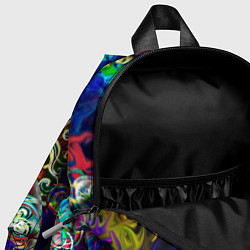 Детский рюкзак Знаковые пузырьки, цвет: 3D-принт — фото 2