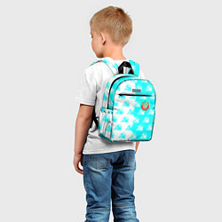 Детский рюкзак СССР текстура паттерн, цвет: 3D-принт — фото 2