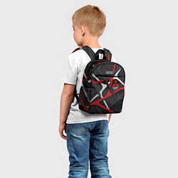 Детский рюкзак Mitsubishi - texture, цвет: 3D-принт — фото 2