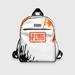 Детский рюкзак PUBG краски гранж
