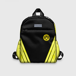 Детский рюкзак Borussia geometry yellow, цвет: 3D-принт
