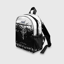 Детский рюкзак Fullmetal Alchemist текстура иероглифы, цвет: 3D-принт — фото 2