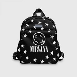 Детский рюкзак Nirvana stars steel, цвет: 3D-принт