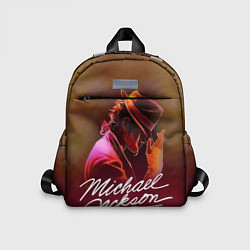 Детский рюкзак Michael Jackson нарисованный кистью, цвет: 3D-принт