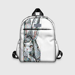 Детский рюкзак Застенчивый кролик, цвет: 3D-принт