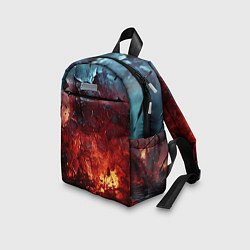 Детский рюкзак Абстрактный взрыв, цвет: 3D-принт — фото 2
