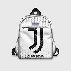 Детский рюкзак Juventus с потертостями на светлом фоне