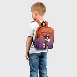 Детский рюкзак Ёж Шэдоу Соник, цвет: 3D-принт — фото 2