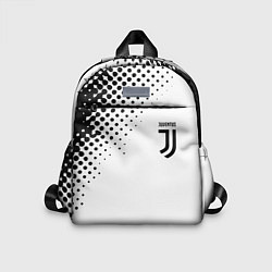 Детский рюкзак Juventus sport black geometry, цвет: 3D-принт