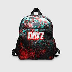 Детский рюкзак Dayz глитч брызги красок, цвет: 3D-принт