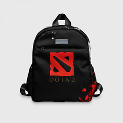 Детский рюкзак Dota 2 краски текстура, цвет: 3D-принт