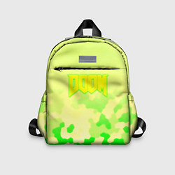 Детский рюкзак Doom токсичное лого броня