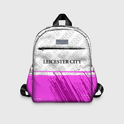 Детский рюкзак Leicester City pro football посередине, цвет: 3D-принт