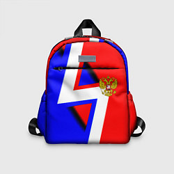 Детский рюкзак Герб России спортивный стиль, цвет: 3D-принт