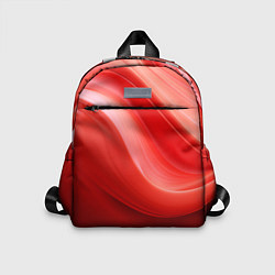 Детский рюкзак Красная волна, цвет: 3D-принт