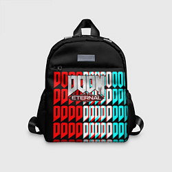 Детский рюкзак Doom eternal glitch, цвет: 3D-принт