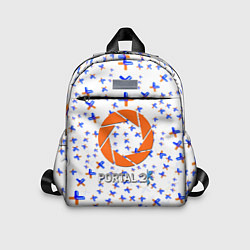 Детский рюкзак Portal logo pattern steel